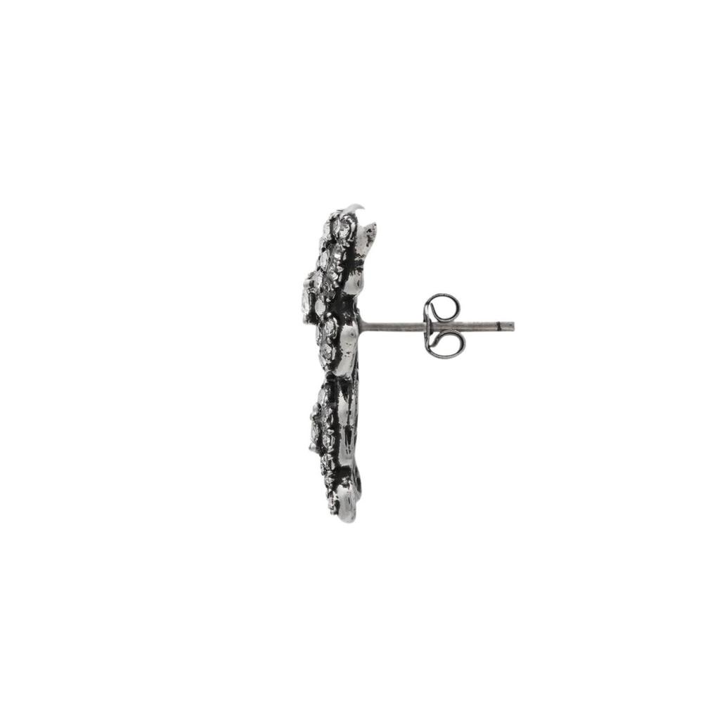 Gucci - Crystal Embellished Butterfly Earrings - Picture 4 of 5